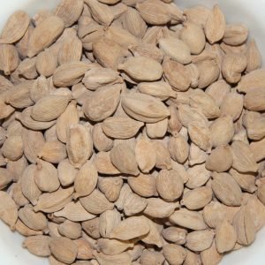 Vainas de Cardamomo usadas para preparar infusion digestiva