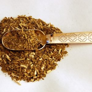 Mate tradicional con bombilla y yerba mate